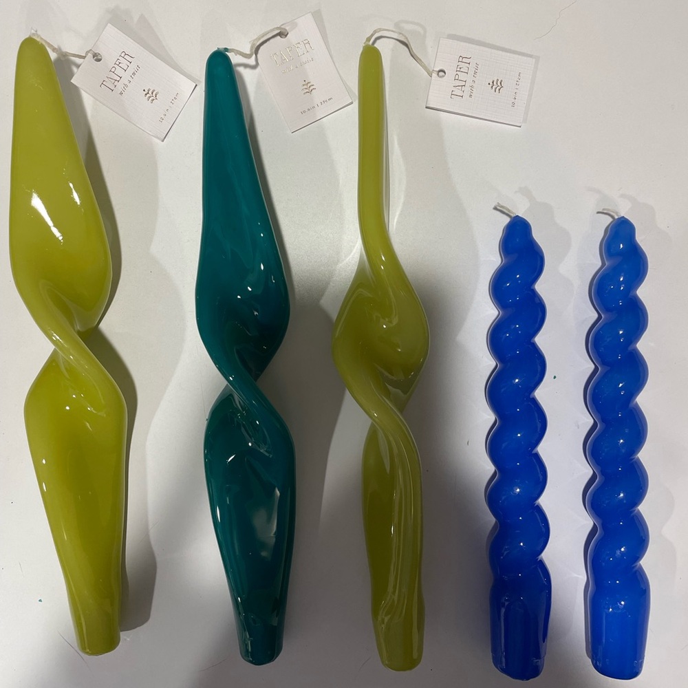 Twisted Taper candles
